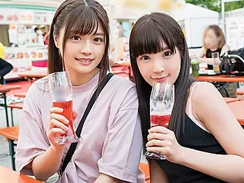 【激カワJD2人組をラブホに連れ込み】『えっ、何これ&hellip;』ほろ酔いJDたちがまさかの乱交体験！仲良くエッチな遊び、2人の可
