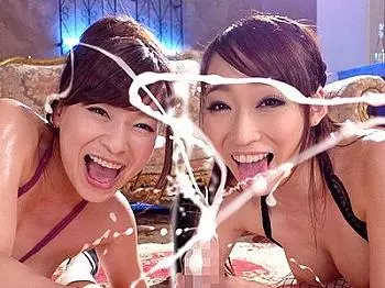 《かすみ果穂&times;蓮実クレア》「世界一の早漏男子とはめまくり&hearts;」巨乳美女たちとのハーレムセックス★