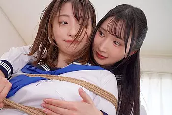 【美少女レズ&times;制服＆スク水】親友と秘密の放課後体験&hellip; 中城葵&times;由良かなが&ldquo;縛られる快感&rdquo;に目覚めて惹かれ合う、禁断のガー