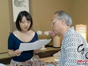 【爆乳】「セックスに歳なんて関係ないじゃろう！」義父の介護を任されてた美人妻が性の介護も要求されて本能のままに腰振り！