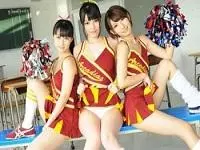 【コスプレ】元気のないチン●は応援し隊チアガール☆(+｡+*)ｷｬｯ。本澤朋美,上原亜衣,乙葉ななせ・・・javynow