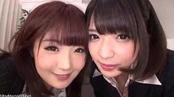 ゆっくりしていってね！エロカワOL二人から精子を搾り取られた