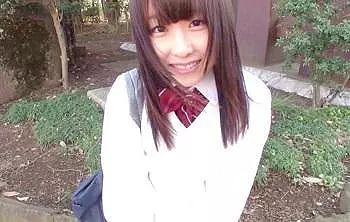 【土屋あさみ】笑顔が可愛いエッチなJKとラブホに直行して生ハメセックス！