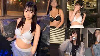 【天野花乃】温泉テーマパークでひっかけたビキニ映えする色白巨乳美女。はな