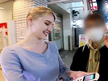 メロディちゃんの東京逆ナンパ！北欧美少女が日本男児を翻訳機を使って街角ナンパ！
