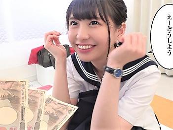 【素人ナンパ】いやぁん‥近くないですか!?パンチラ撮影され羞恥な表情するJKロリ美少女がツイスターゲーム企画で固定電マを