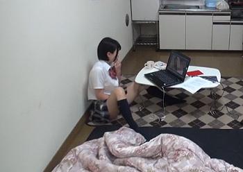 【未発達ズッポリ】遊びに来た激カワJK未発達マンコハメ撮りフェラ中出しエロ動画 - 動画エロタレスト