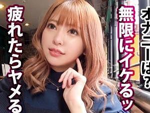 【高身長ギャル】「何してもイイですよ？」痴女っ気が強すぎる素人お姉さん！！プロ顔負けの凄テク炸裂、潮吹きしながら絶頂！！