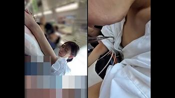 乳首ポロリ盗撮画像 