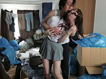 677e521dcd19f - エロスレンダーな美少女女子高生が近所のゴミ屋敷中年オヤジに犯される…鬼畜レイプでウブな膣奥まで犯されまくり無理矢理昇天！