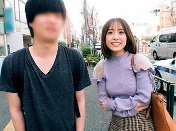 【素人ナンパ】綺麗な姉と童貞な弟が高額賞金賭けて野球拳バトル！弟のギンギンに勃起したデカチンに赤面発情で筆おろしセックス