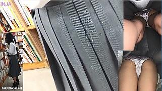 スカート 逆さ 盗撮