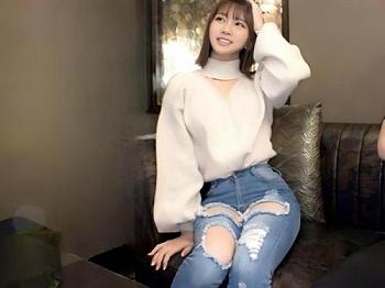『だめっ！でちゃうからぁっ!!』巨乳で美人！すぐイっちゃう早漏美女が潮吹きアクメ！巨根セックスでハメ潮絶頂[素人ナンパ]