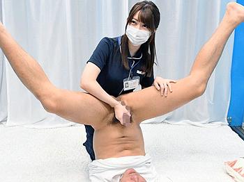 【MM号】エロカワナースが絶倫チンポを鎮めるため、激シコ＆フェラでご奉仕！挿入も許しちゃって、感じまくりながら射精サポー