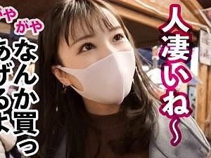 【レンタル彼女】ルックス文句なし！！人気の恋人代行サービスでやって来た20歳の看護師とデートから禁止行為の…