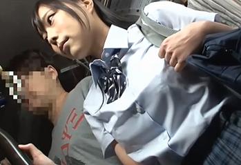 【尻痴】谷間JKが帰宅バスで痴漢→そのまま強引ハメに持ち込まれるギャル と エロ動画 - 動画エロタレスト