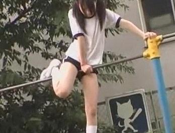 鉄棒オナニー 