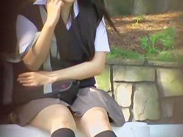 JK　下着剥ぎ取り 