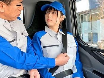 【JKレイプ】引っ越し屋でバイト始めた世間知らず女子校生を狙う変態店長の男&hellip;エロ爆乳おっぱい触られ続ける乳首責め凌辱