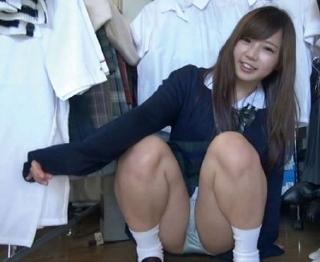 1000giriお女子高生 高画質 パンティ