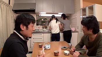 キッチン禁断相姦 