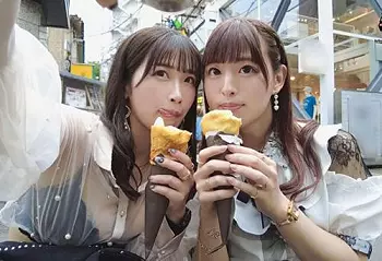 【ニューハーフ&times;レズセックス】デートしてご飯食べてセックスして‥イチャラブな二人のセックスの記録の一部始終！