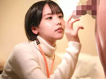 『お手伝い&hellip;しましょうか&hellip;？』オナホール開発研究の為に自らテストするSOD女子社員！可愛い顔してエロローションセックス！