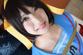 【星越かなめ】キュートな笑顔が愛くるしいコスプレ男の娘が中出しアナルファックで潮吹きまくり