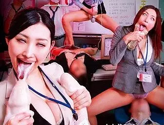 淫乱ビッチOLと大乱交！白目向いてキチガイのように喘ぐ女たちｗｗ