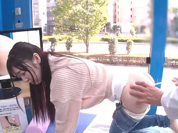 【マジックミラー】便秘の治療と騙しナンパした清楚美少女のお尻の穴のアナルVスポットを責め巨根でハメるエロエロセックス‼
