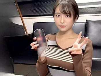 [素人]経験は少ないけどSEXしたい！真面目な爆乳JDと家呑み『今日泊まるよね？』断れない美女となし崩しのエロ性交へ
