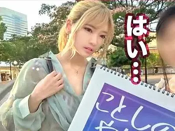 【星あめり】脚長エロ美脚でモデル並の金髪白ギャルJDがエチ合体！痴女り膝裏コキ！足コキ！スパイダー騎乗位！