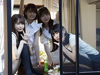 【痴女JK】エロすぎ痴女JK姉妹たちが一人の男をイかせまくるハーレムセックス！