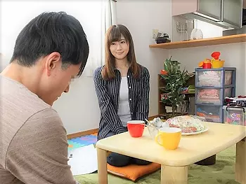 父子家庭で頑張る僕を励ましてくれる巨乳ご近所さんの優しさにつけこんで寝取りSEX♡